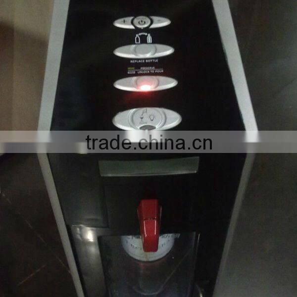 2 bottles spout wine dispenser ,thermoelectrc cooling system wine dispenser fridge