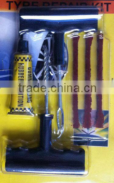 6 Piece Tubeless Tire Repair Kit