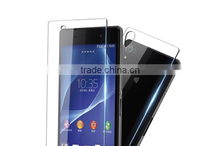 9H Hardness anti-dust screen protector film roll for sony Z3