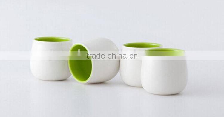 Promotional 5pcs fine white bone china tea set