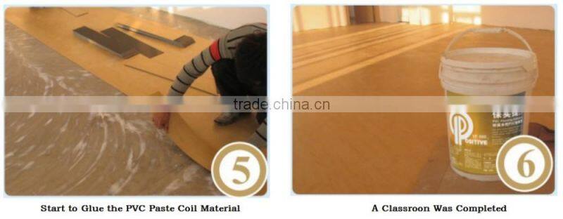 High adhesion PVC carpet vinyl floor tiles glue