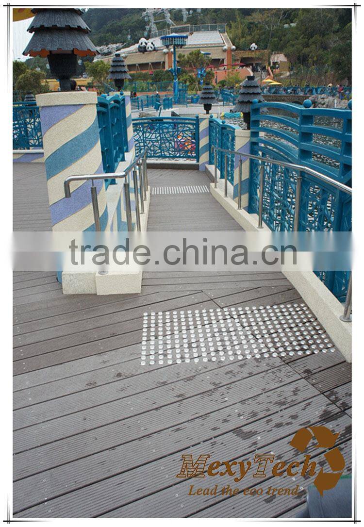 ASTM CE SGS tested Garden and Swimming Pool WPC Decking Boards