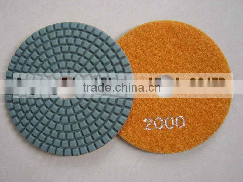 diamond polishing pad for granite angle grander polish
