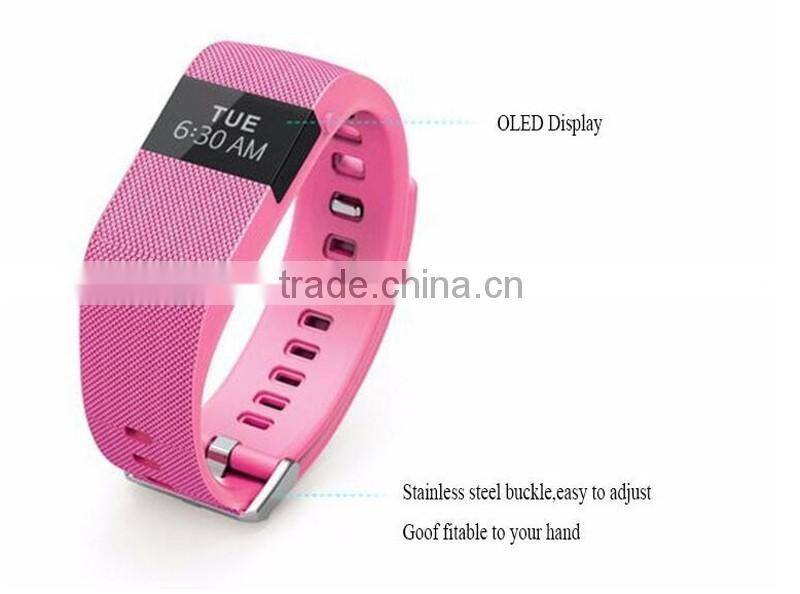 JW86 Smart Wristband with Heart Rate Monitor Fitness Tracker Bluetooth Smartband Smart Bracelet for Smart Phone