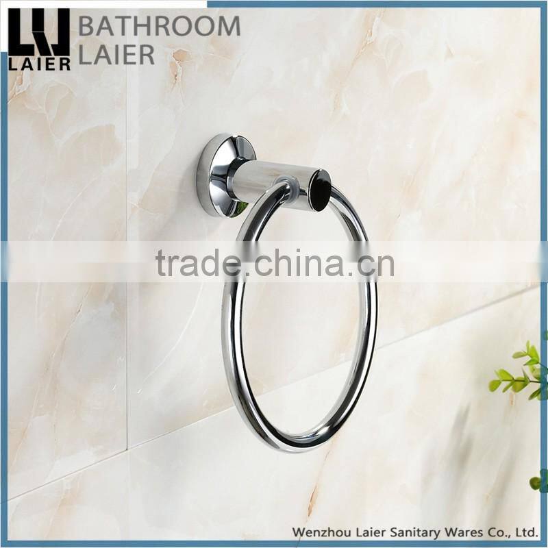 11932 wholesale zinc wall mount bathroom accessory set towel ring
