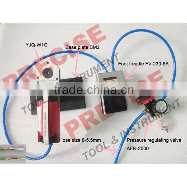 DMC WA22 Cable crimp type connector YJQ-W1Q-BM2 Pneumatic crimp tool M22520/2-01 20-32AWG used in electronic connectors
