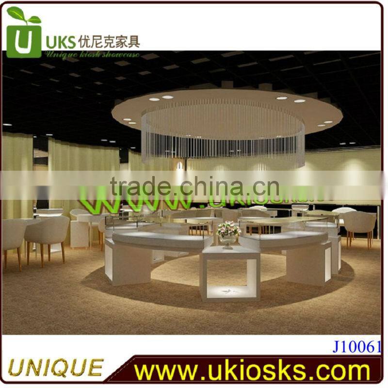 2013 Aluminium framed modern office furniture reception desk, high quality round reception counter with 70mm thick partition