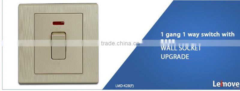 woven gold finish two gang one/two way wall switch arbitrary point