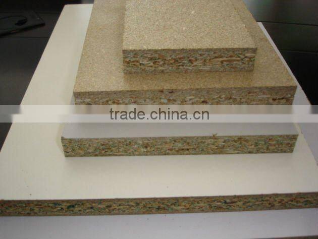 1220x2440MM Green particle board/chipboard/ melamine particle board, laminated board