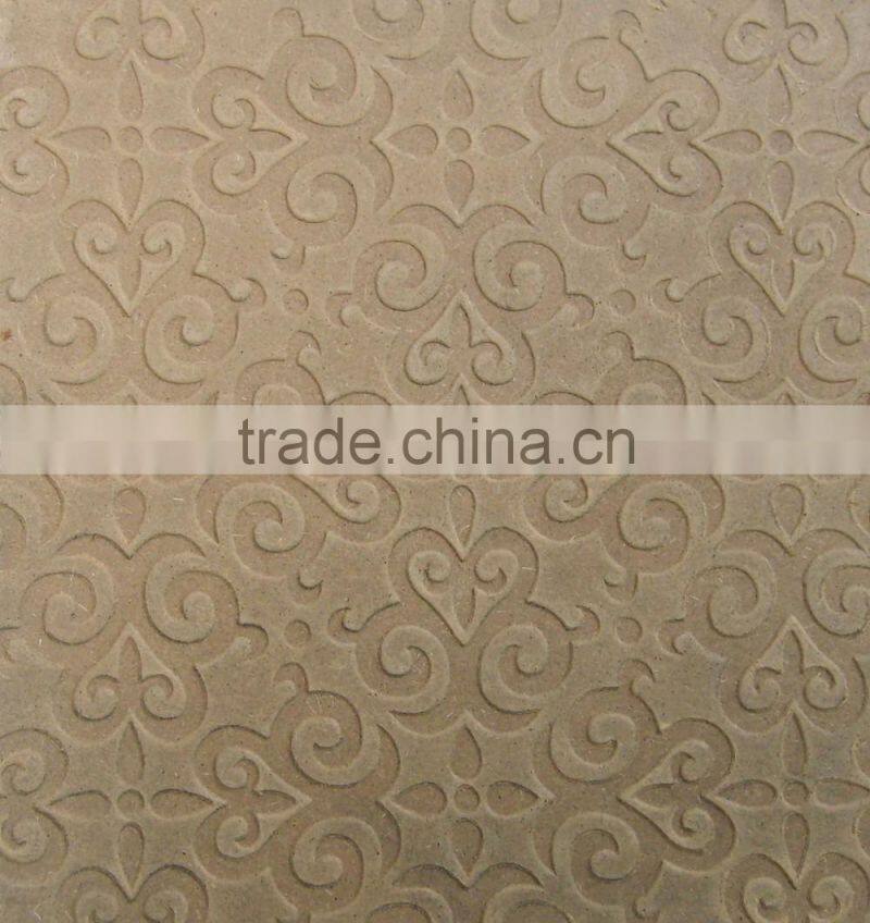 Hot-selling 2.5mm embossed hardboard for Indoor-decoration