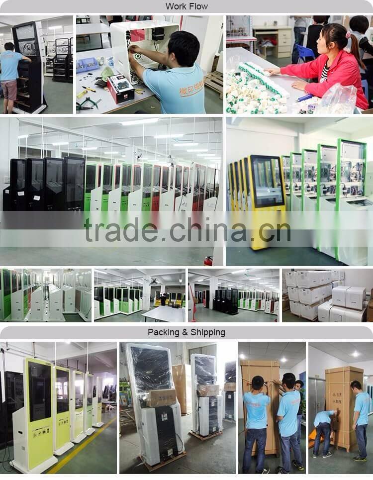 Free Software Android Wifi 3G 4G LCD Touch Screen Advertising Machine