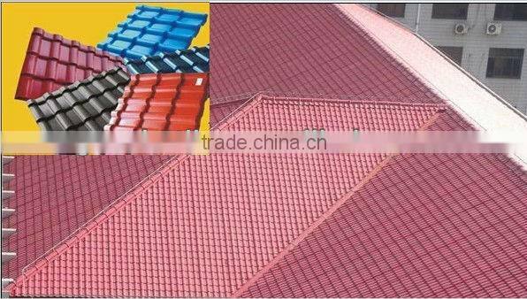 Ultra weathering ASA coated plastic synthetic resin roof tile