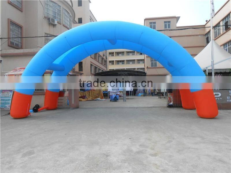 colourful custom printing outdoor advertising arch support