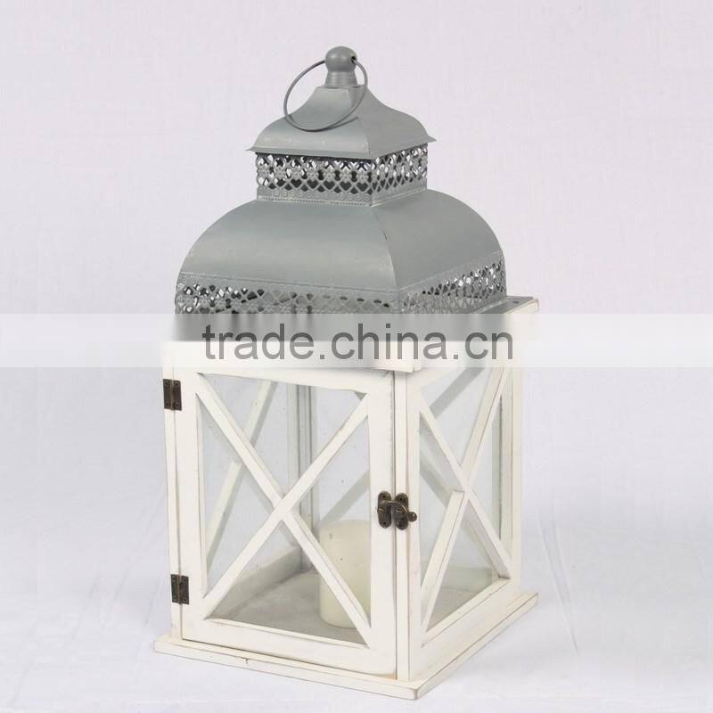 Popular new design wooden lanerns for wedding decoration