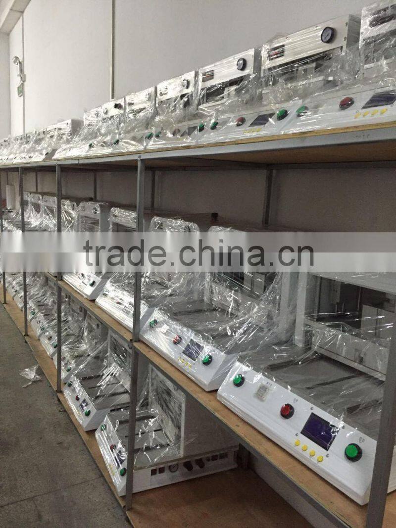 Wholesale touch screen vacuum laminator machine touch screen lcd repair machine adustable in height 7 inch