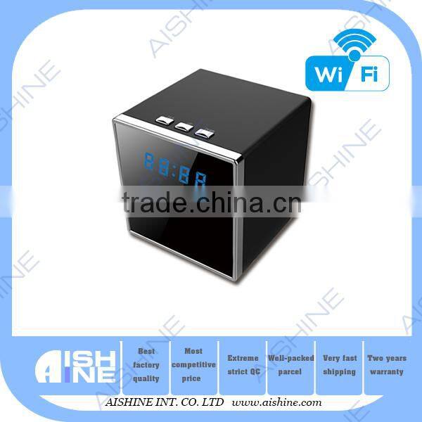 motion activated Clock Hidden camera Square Desk Table clock DVR Digital Video Recorder Home security camera clock cmos sensor