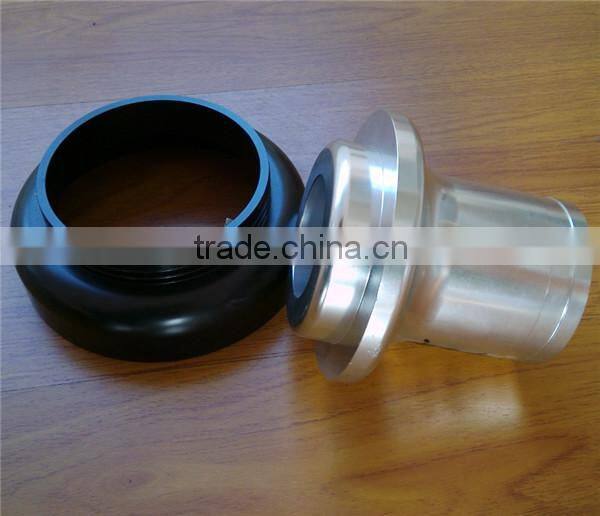 CNC machining oval aluminium auto parts of oil extrusion technical process