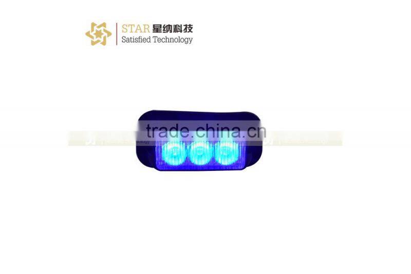 Car led strobe front grille light car tail light
