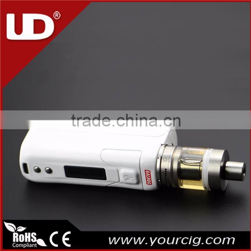 UD new vapor tank Balrog 70W TC Mod start kit with 510 drip tip for wholesales
