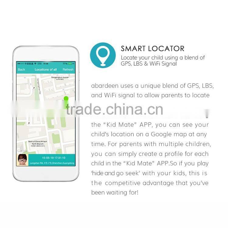 Support Security fence and Stealthy at Class gps Children's watches