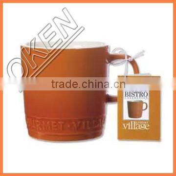 Printed mug coffee set bamboo fiber cup coffee cup