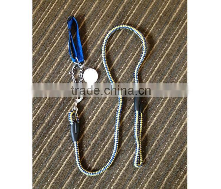 China wholesale cheap running round rope elastic retractable dog leash