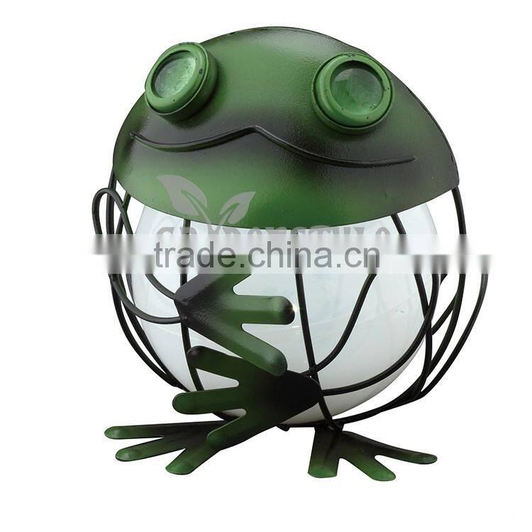 New Design Metal Garden Ornament Outdoor Light Ningbo Manufacturer