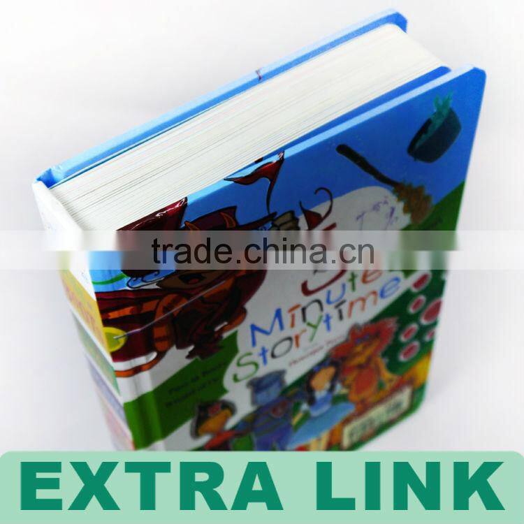 Customized Vivid Color Picture Children Story Board Book Publishing