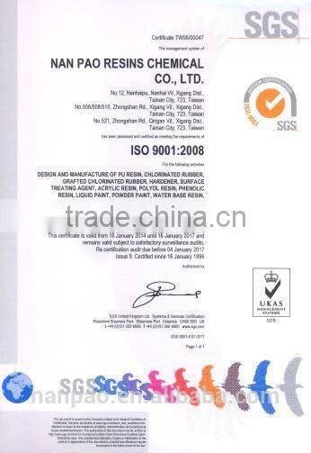 NANPAO polyurethane dispersion PUD Adhesive for lamination