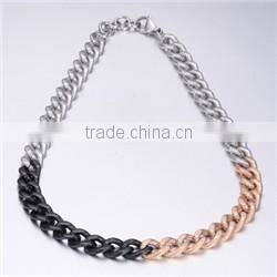 Luxury best friend forever zircon pendant for girls, genuine stingray leather pendant 18k gold plated necklace jewelry