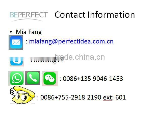 BEPERFECT BPm0152-BC CE RoHS and UL Standard Plug Galvanic Photon Ultrasonic Facial Massager Face Beauty Device