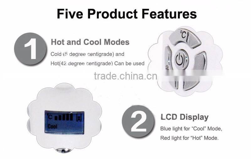 Factory new design home use electrical hot cold face relaxing equipment
