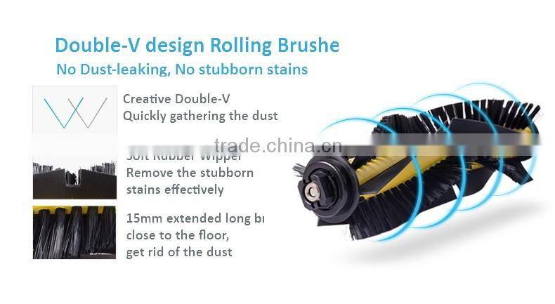 ILife V7S CHUWI 2 in 1 Wet Robot Vacuum Cleaner for Home Wet Dry Clean Water Tank Double Filter Ciff Sensor