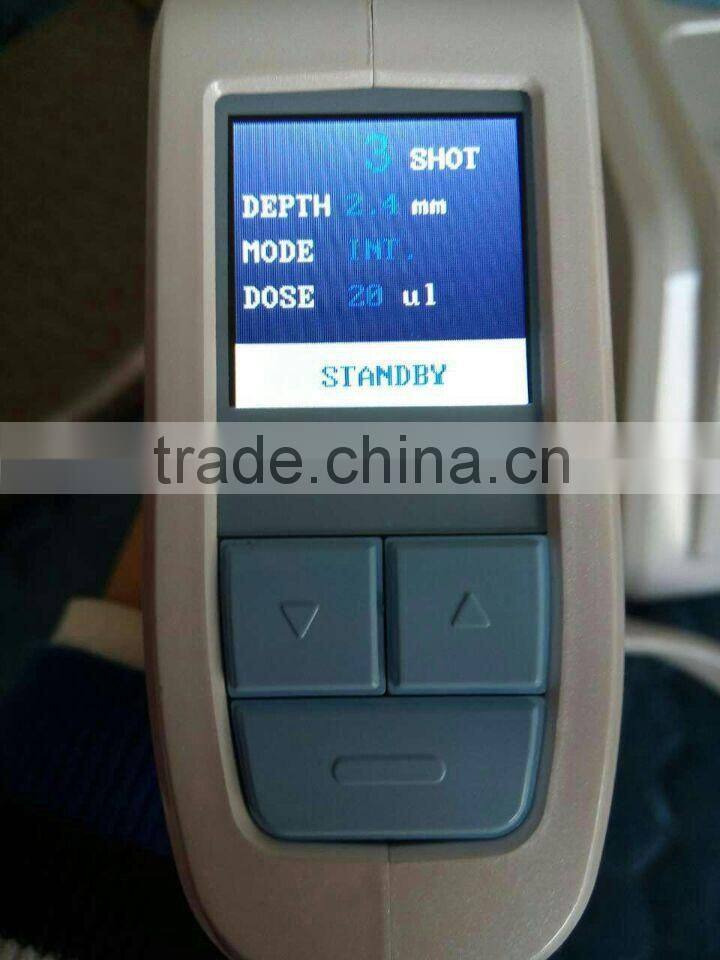 2015 hot sale Anti-wrinkle professional beauty center Vital Mesotherapy Gun device