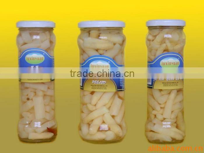 Good taste canned sweet and sour asparague