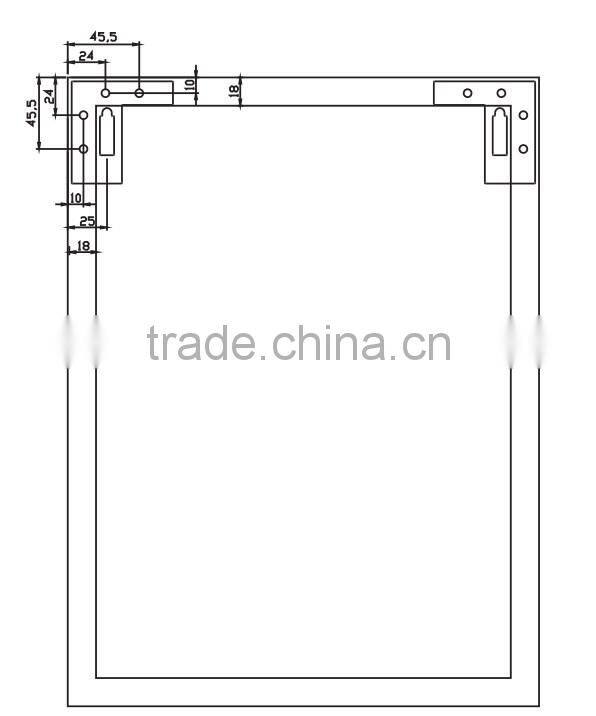 Simple Wall Hanging Cabinet Hanger Bracket for Kitchen Cupboard