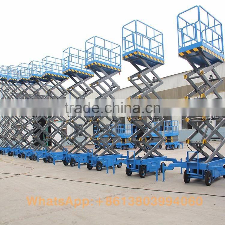 4-18 meters height hydraulic elevator machine lifting tools lifting platform equipment