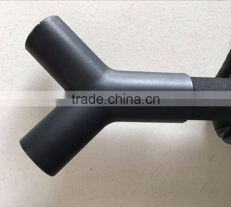 salmon trout rubber coated carbon material handle 2.5m length big fishing landing net