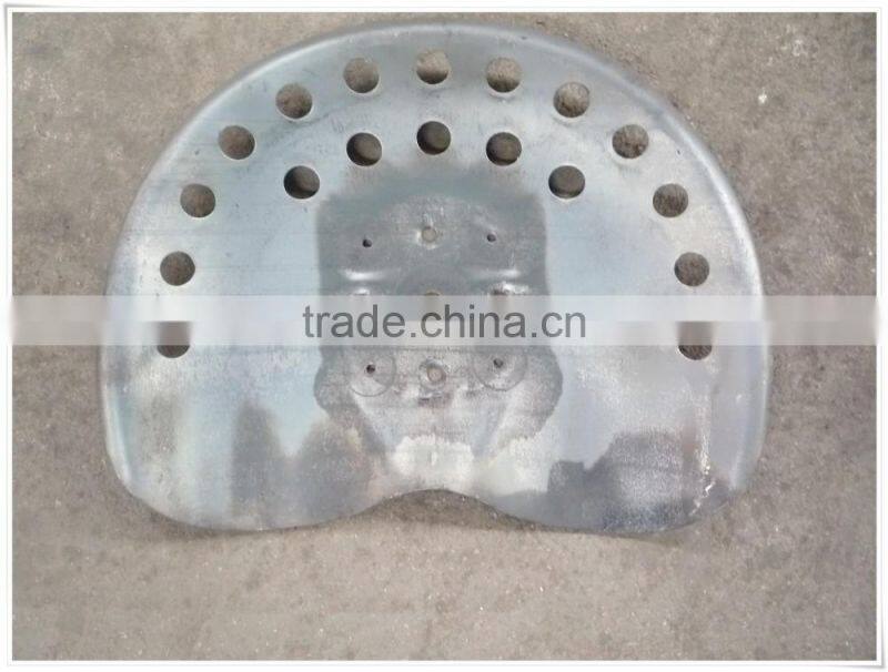 Steel Black Tractor Seat Farm Garage Yard Decor New TC4501