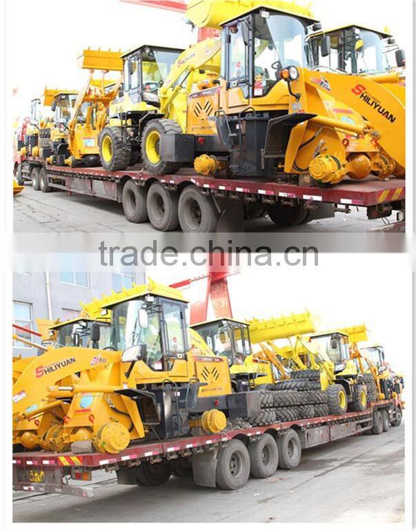 China TOP wheel loader 1.0T mini front end loader with CHANGCHAI L28 and LED light