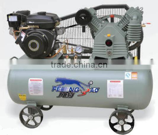 6.5HP 170L V- belt saver energy air compressor