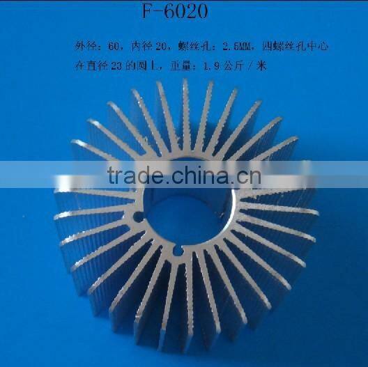 aluminum extrusion heat sink
