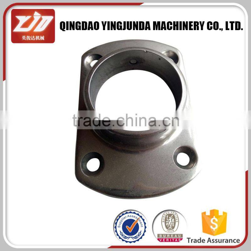 stainless steel handrail fitting base plate steel post base plate