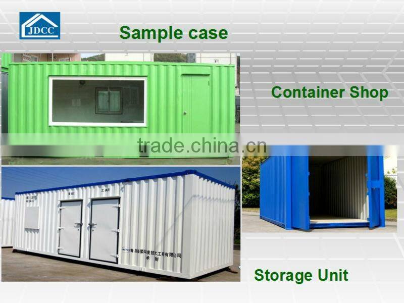 modified shipping container house/prefab container