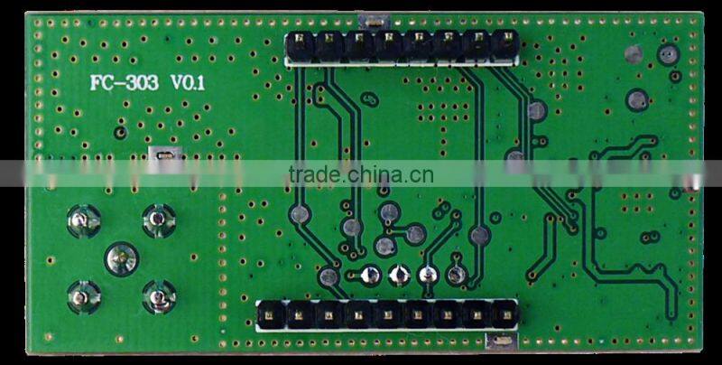 RF radio follows FCC standard of 450-490MHz