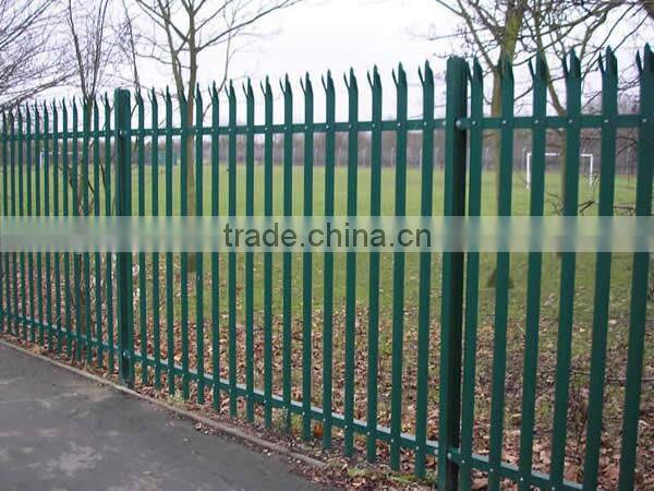 2015 hot sale low carbon steel wire palisade fence