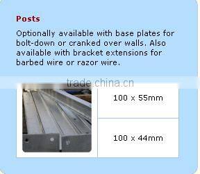 European palisade fencing style with cheap prices