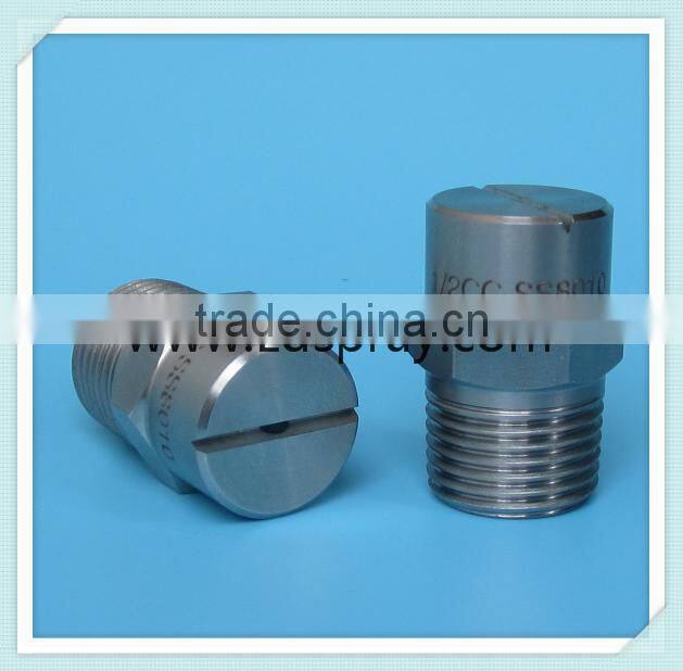 U Series Flat fan-shaped spray pattern water spray jet nozzles