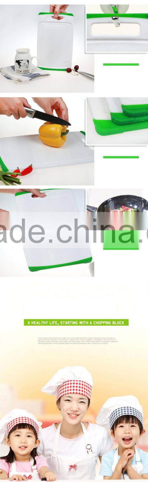 Kitchen Plastic Cutting Chopping Board Mat Dishwasher Block Slicing Non-Slip