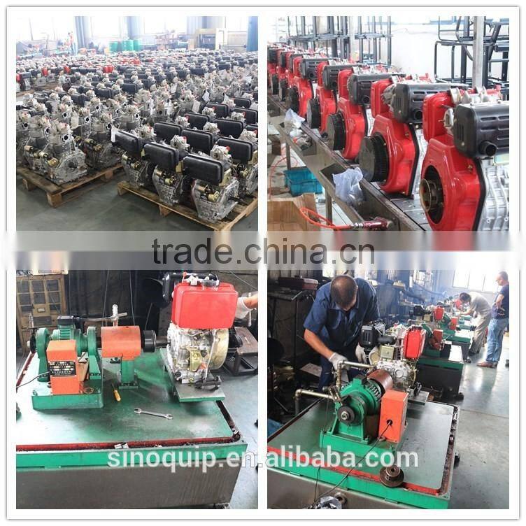 Air-cooled Horizontal Shaft 20Hp Diesel Engine